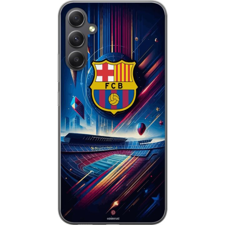 Kompatibelt Mobilskal till Samsung Galaxy A15 5G FC Barcelona