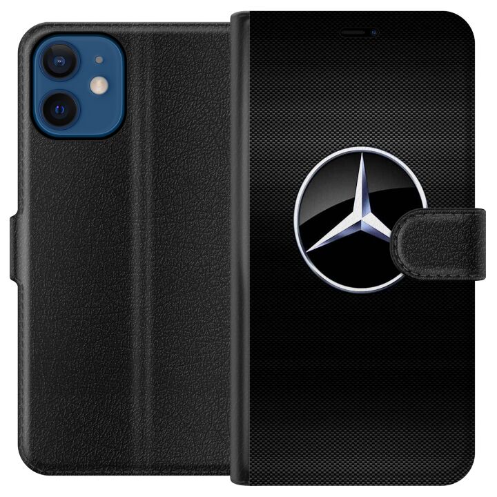 Kompatibelt Lommeboketui til Apple iPhone 12 mini Mercedes