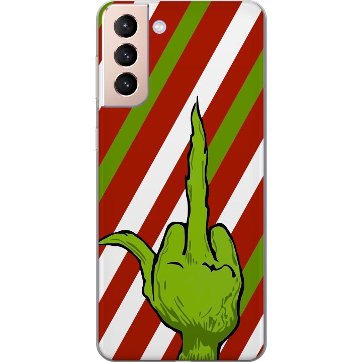 Kompatibelt Mobilskal till Samsung Galaxy S21 Grinch