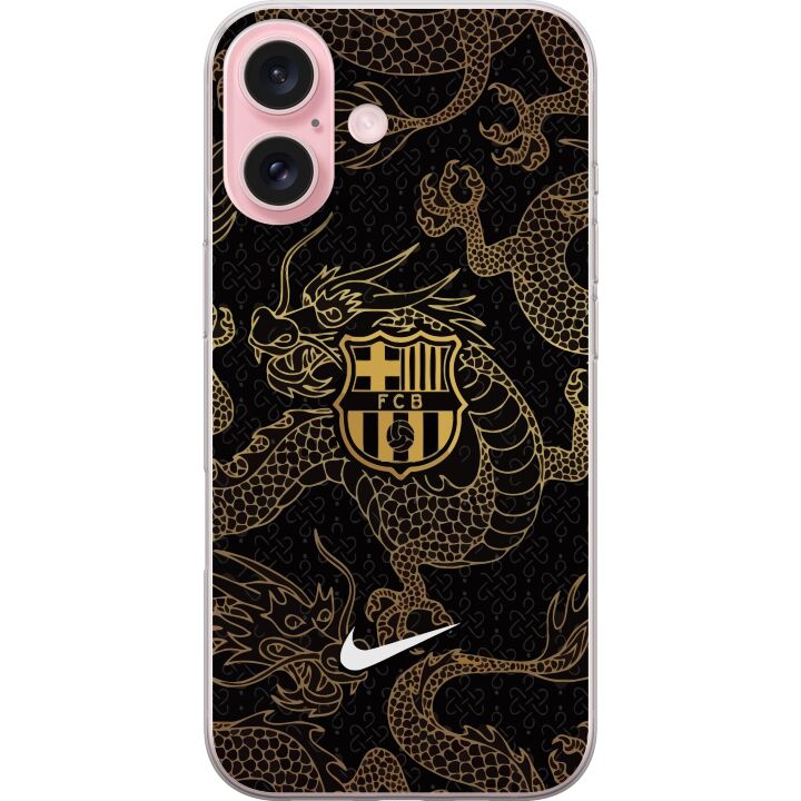 Kompatibelt Mobilskal till Apple iPhone 16 FC Barcelona