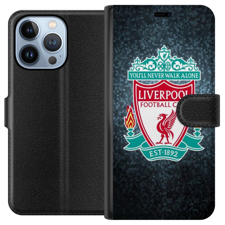 Kompatibelt Plånboksfodral till Apple iPhone 13 Pro Liverpool Football Club