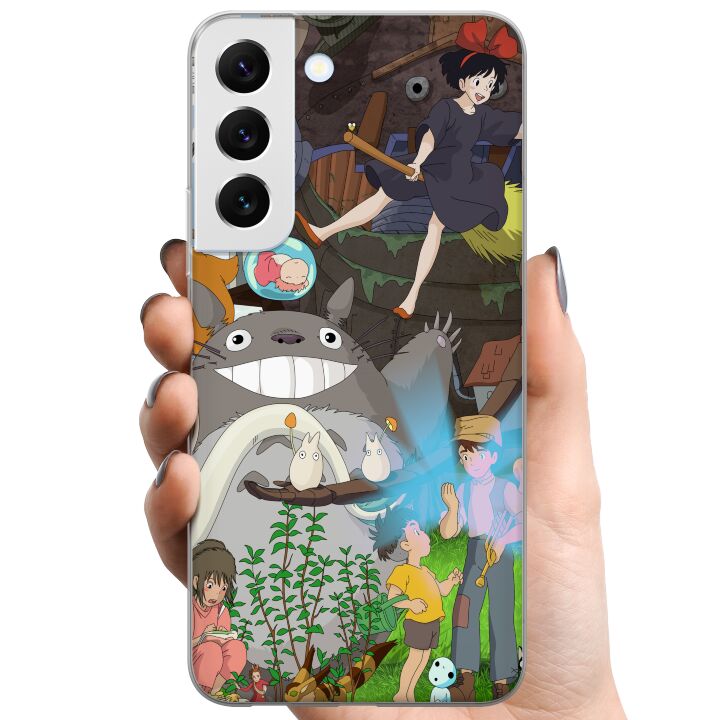 Kompatibelt Mobilskal till Samsung Galaxy S22 5G Studio Ghibli