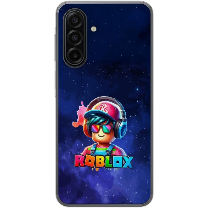 Kompatibelt Mobilskal till Samsung Galaxy A17 5G Design av Roblox Space Explorer med ett futuristiskt rymdtema, färgstarka detaljer, en spelkänsla oc