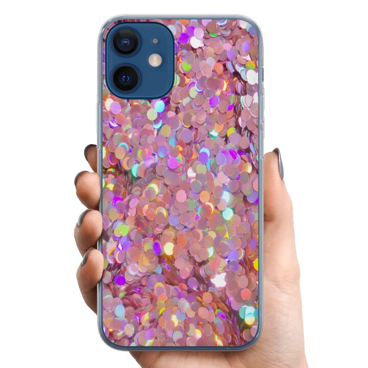 Kompatibelt Mobildeksel til Apple iPhone 12 mini Glimmer