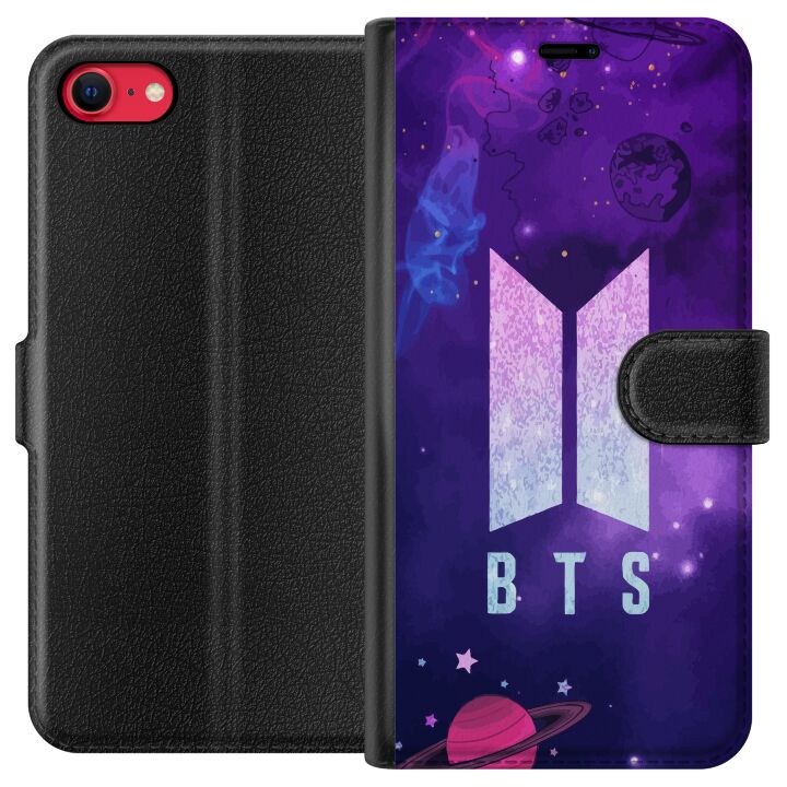 Kompatibelt Plånboksfodral till Apple iPhone SE (2020) BTS