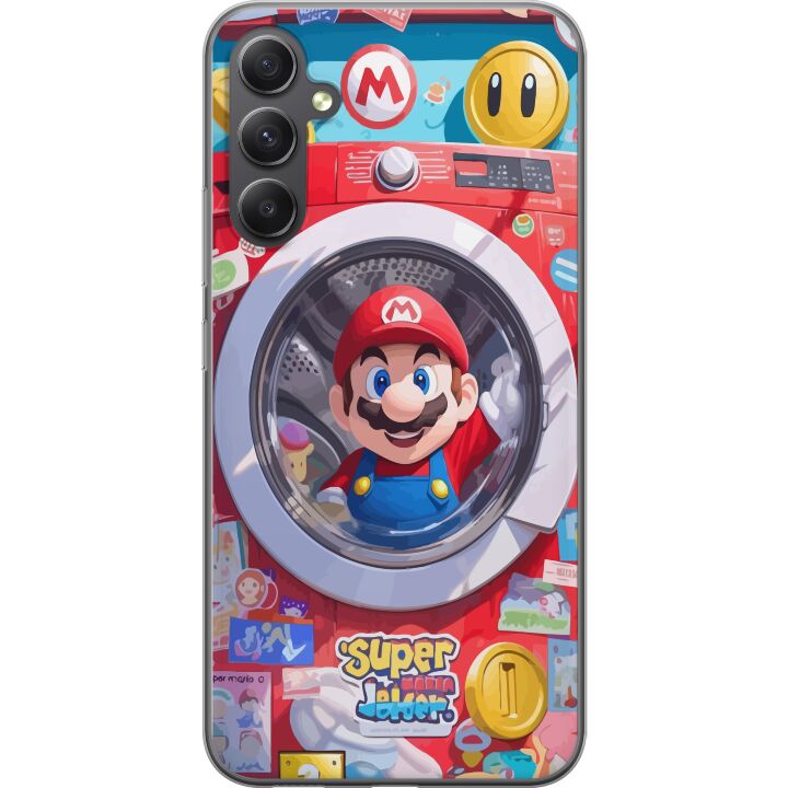 Kompatibelt Mobilskal till Samsung Galaxy A15 5G Mario