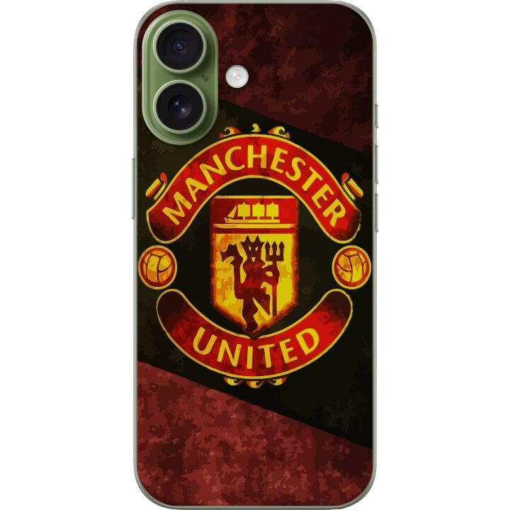 Kompatibelt Mobilskal till Apple iPhone 17 Manchester United