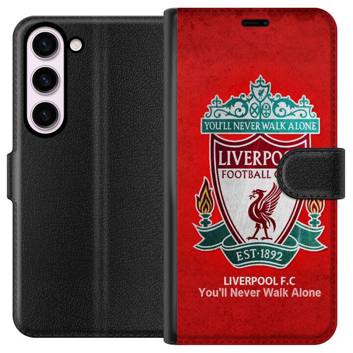 Kompatibelt Plånboksfodral till Samsung Galaxy S23 Liverpool