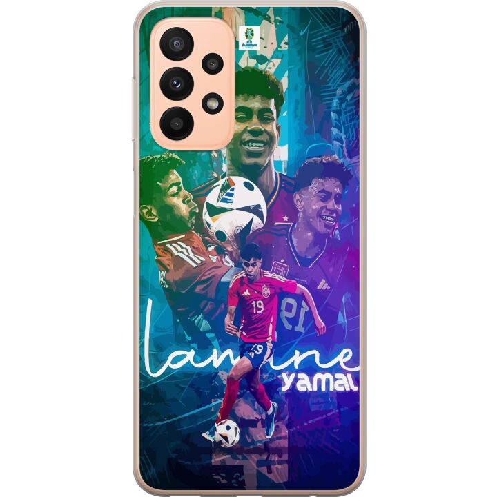 Kompatibelt Mobilskal till Samsung Galaxy A23 Lamine Yamal FCB