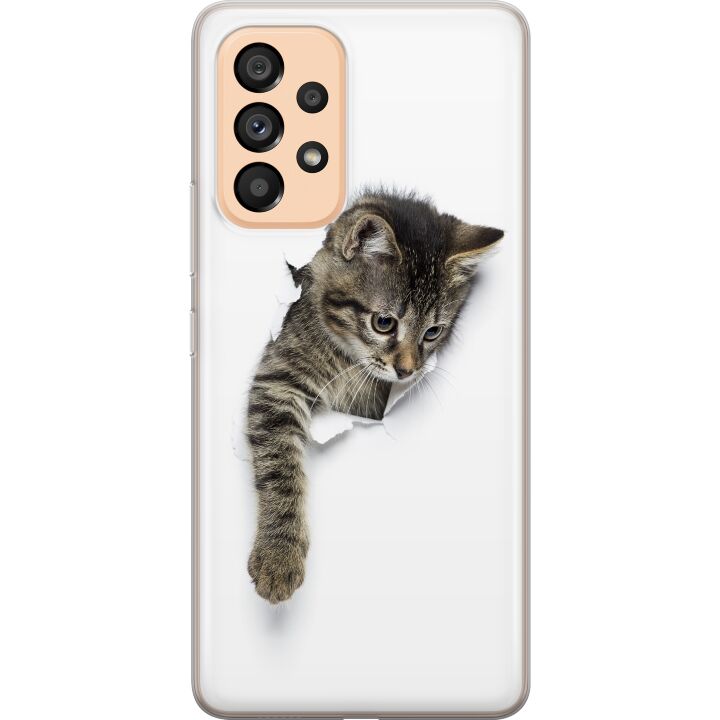 Kompatibelt Mobilskal till Samsung Galaxy A53 5G Katt