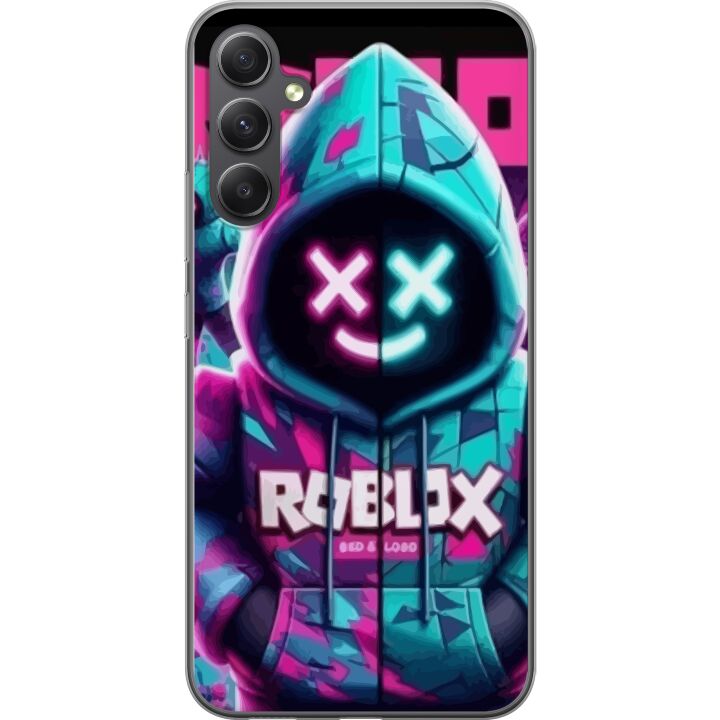 Kompatibelt Mobilskal till Samsung Galaxy A15 5G Roblox | Marshmello