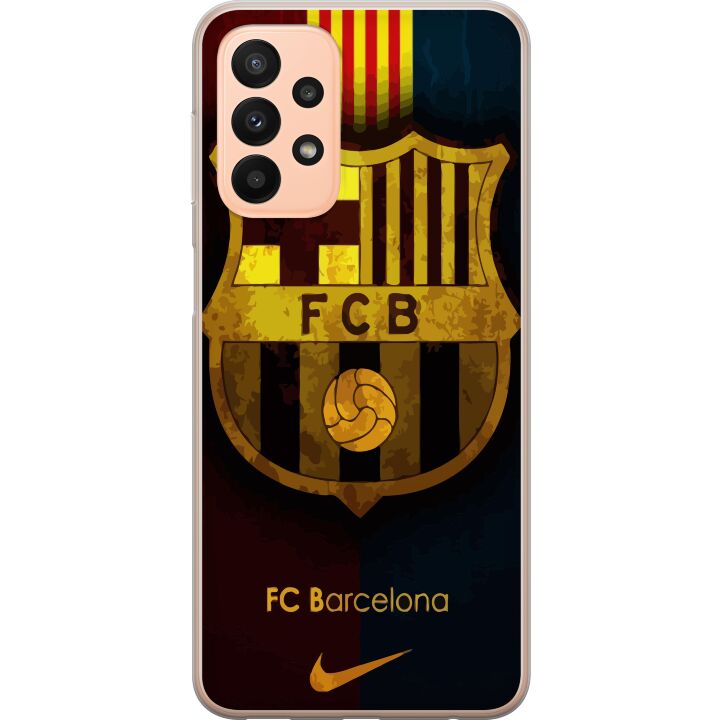 Kompatibelt Mobilskal till Samsung Galaxy A23 5G FC Barcelona