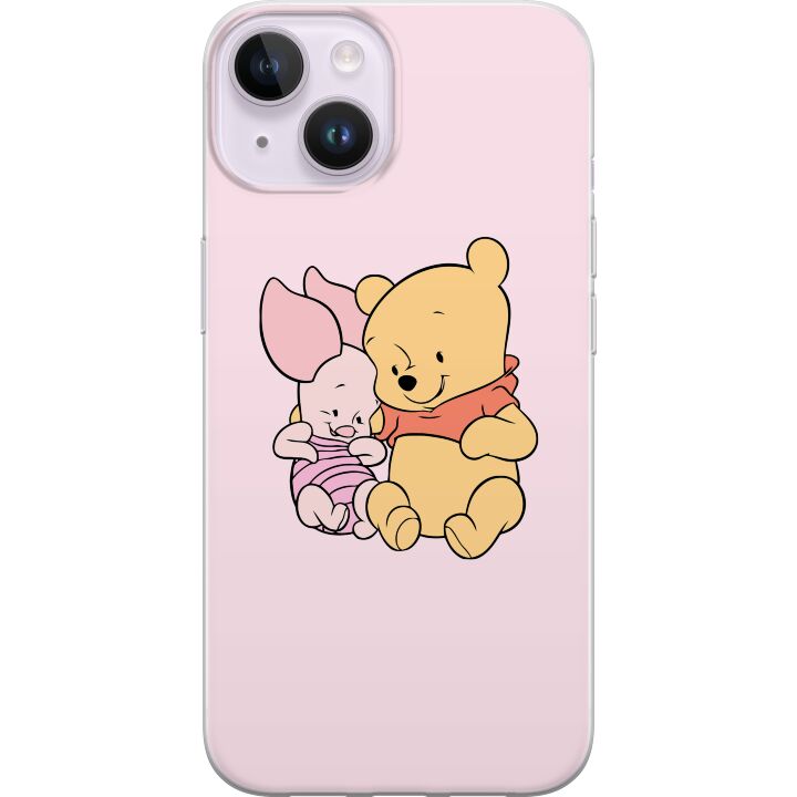 Kompatibelt Mobilskal till Apple iPhone 15 Nalle Puh