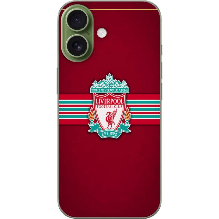 Kompatibelt Mobilskal till Apple iPhone 17 Liverpool supporterprylar fotboll merch röd