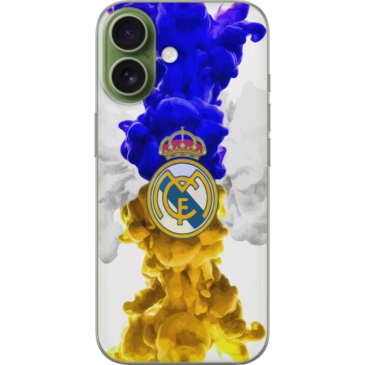 Kompatibelt Mobilskal till Apple iPhone 17 Real Madrid Färger