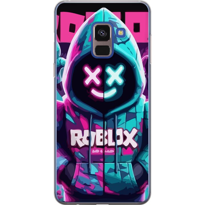 Kompatibelt Mobilskal till Samsung Galaxy A8 (2018) Roblox