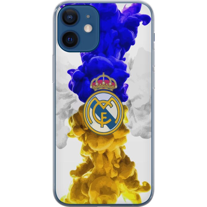 Kompatibelt Mobilskal till Apple iPhone 12 mini Real Madrid Färger
