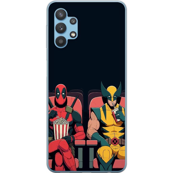 Kompatibelt Mobilskal till Samsung Galaxy A32 5G Deadpool & Wolverine