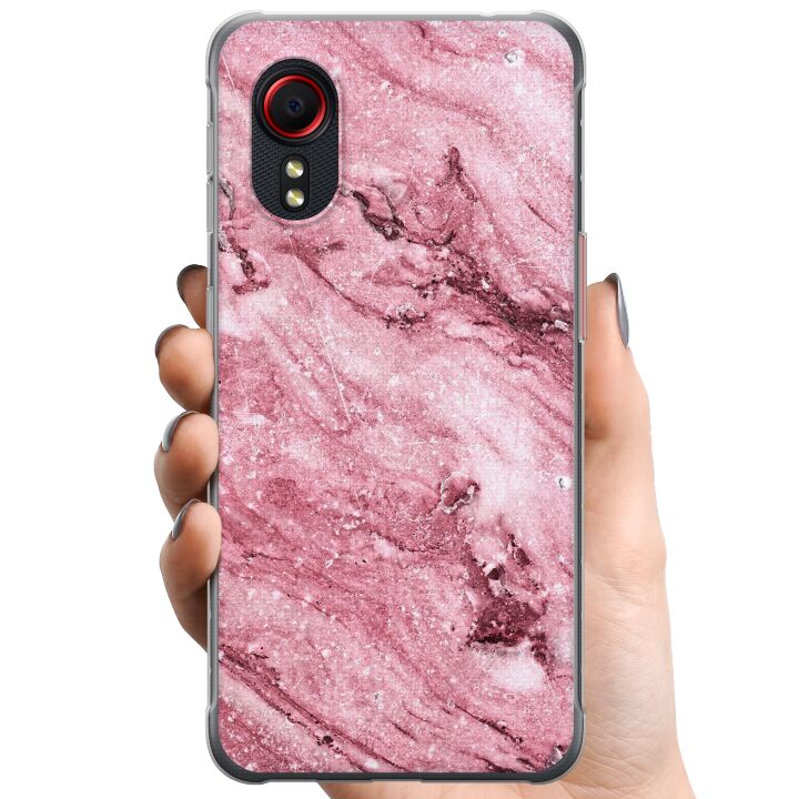 Kompatibelt Mobilskal till Samsung Galaxy Xcover 5 Rosa