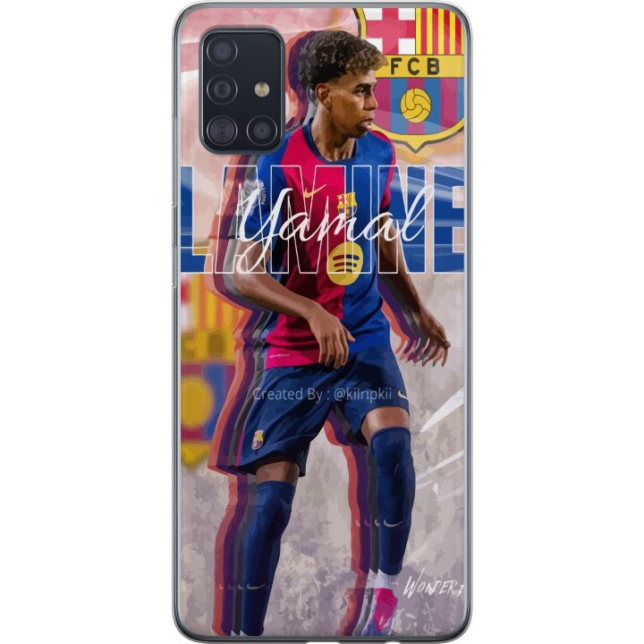 Kompatibelt Mobilskal till Samsung Galaxy A51 Lamine Yamal FCB