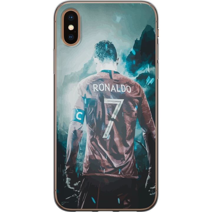 Kompatibelt Mobildeksel til Apple iPhone XS Ronaldo