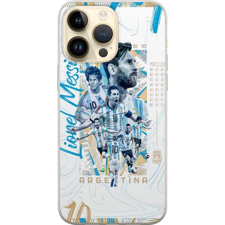 Kompatibelt Mobilskal till Apple iPhone 15 Pro Max Lionel Messi