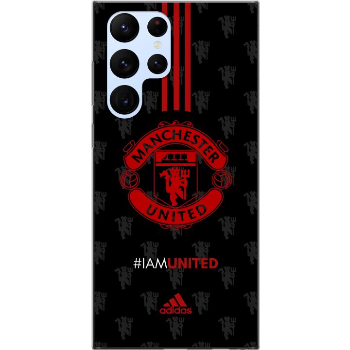 Kompatibelt Mobilskal till Samsung Galaxy S22 Ultra 5G Manchester United FC