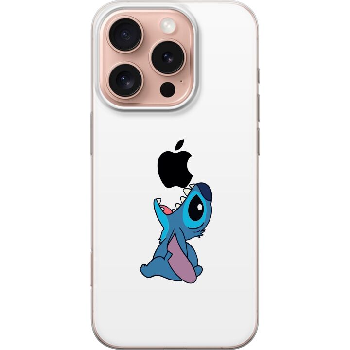 Kompatibelt Mobilskal till Apple iPhone 16 Pro Stitch Apple