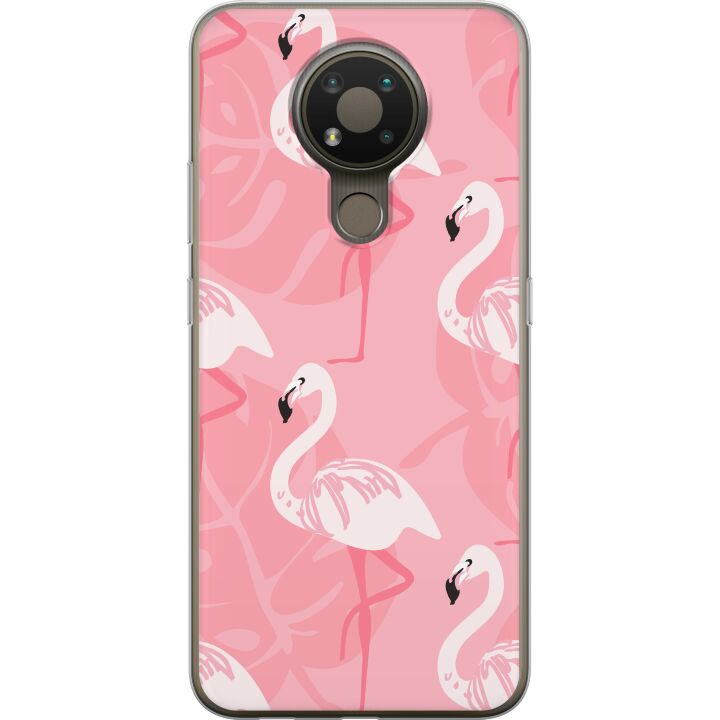 Kompatibelt Mobilskal till Nokia 3.4 Flamingo
