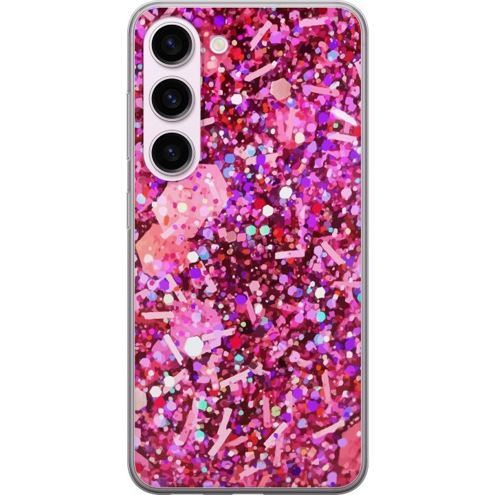 Kompatibelt Mobilskal till Samsung Galaxy S23 Glitter