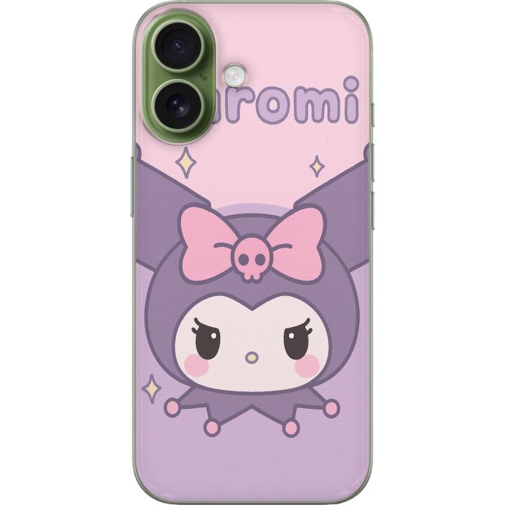 Kompatibelt Mobilskal till Apple iPhone 17 Kuromi Kawaii