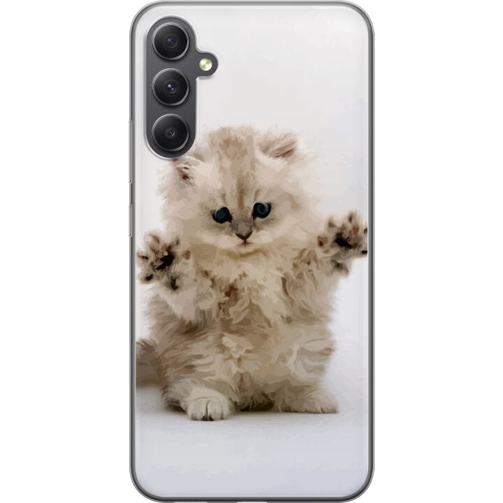 Kompatibelt Mobilskal till Samsung Galaxy A16 5G Katt