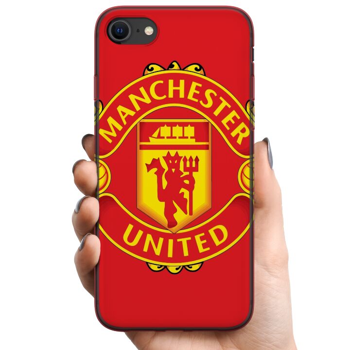 Kompatibelt Mobildeksel til Apple iPhone SE (2020) Manchester United FC