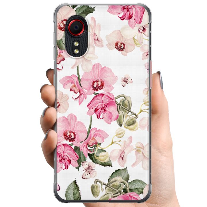 Kompatibelt Mobilskal till Samsung Galaxy Xcover 5 Blommor