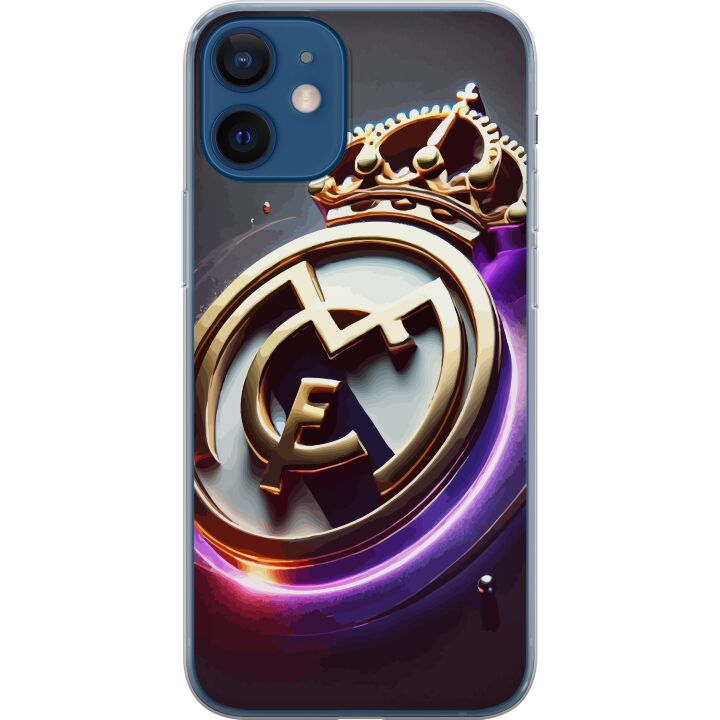 Kompatibelt Mobildeksel til Apple iPhone 12 mini Real Madrid CF