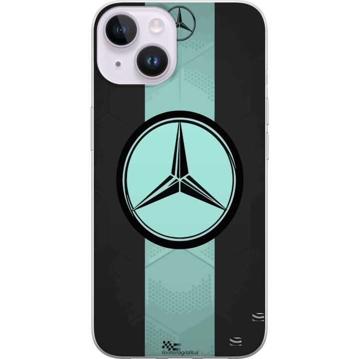 Kompatibelt Mobilskal till Apple iPhone 15 Mercedes