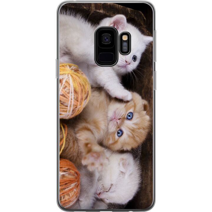 Kompatibelt Mobilskal till Samsung Galaxy S9 Katter