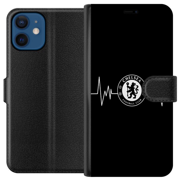 Kompatibelt Plånboksfodral till Apple iPhone 12 mini Chelsea F.C.