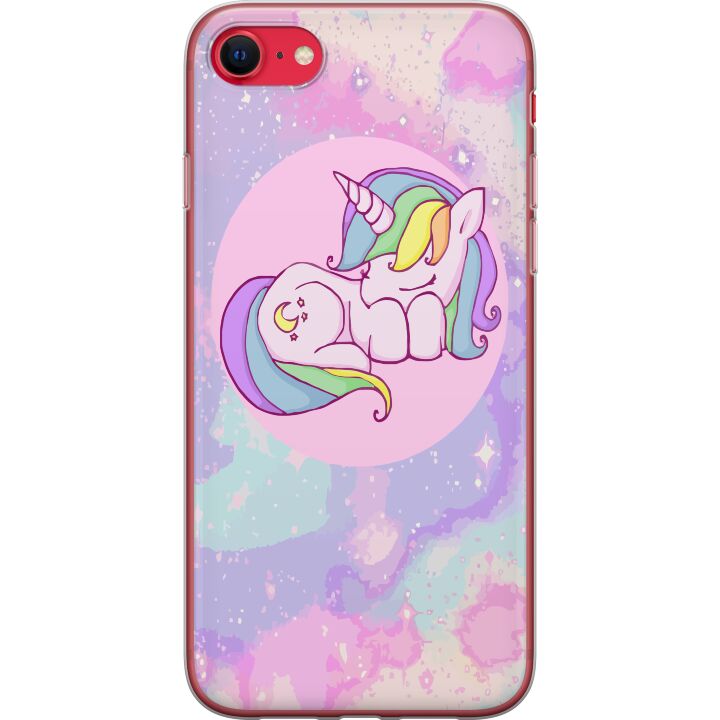 Kompatibelt Mobildeksel til Apple iPhone 7 Sovende enhjørning