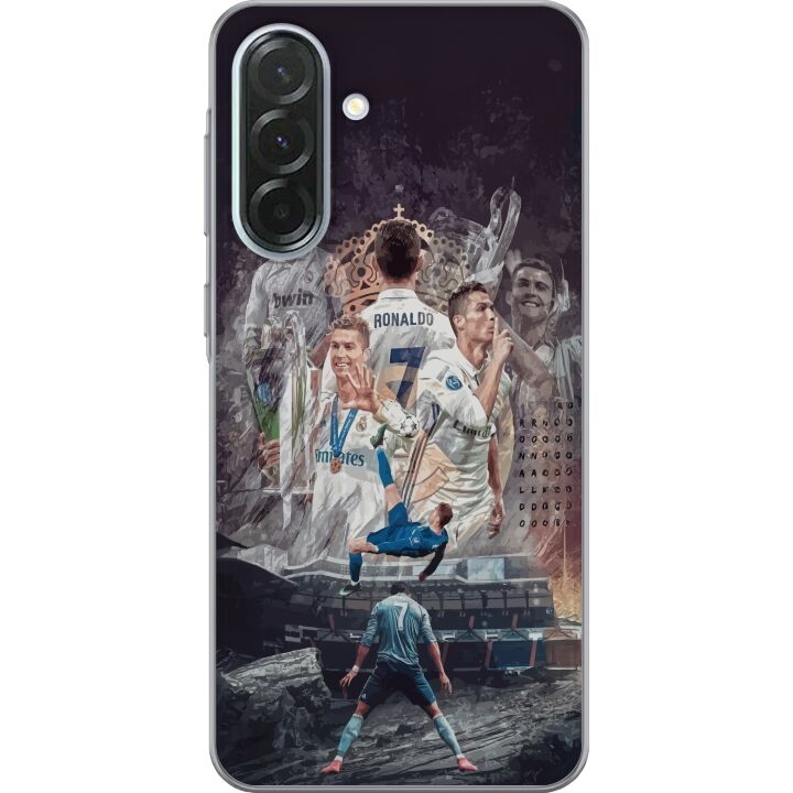 Kompatibelt Mobilskal till Samsung Galaxy A36 Cristiano Ronaldo Al-Nassr Portugal ikoniska målmaskin och global superstjärna med historiska rekord oc
