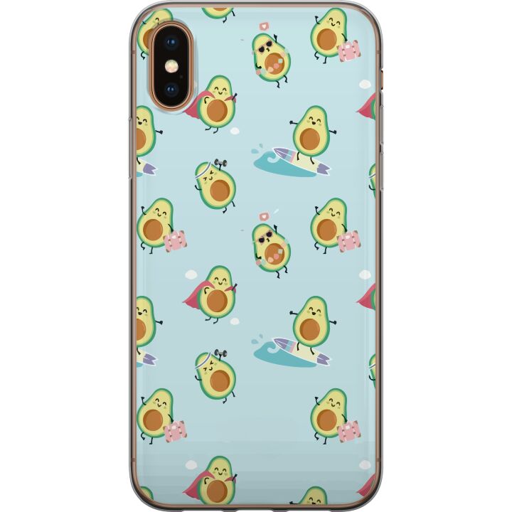 Apple iPhone XS Max Gennemsigtig cover Avocado Fyndiq
