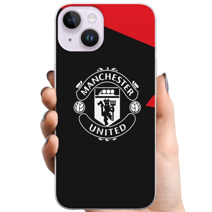 Kompatibelt Mobilskal till Apple iPhone 15 Manchester United FC