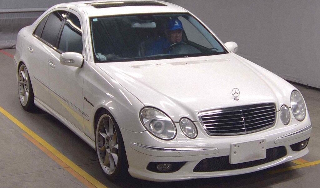 2003 MERCEDES BENZ E-CLASS 4D E55 AMG