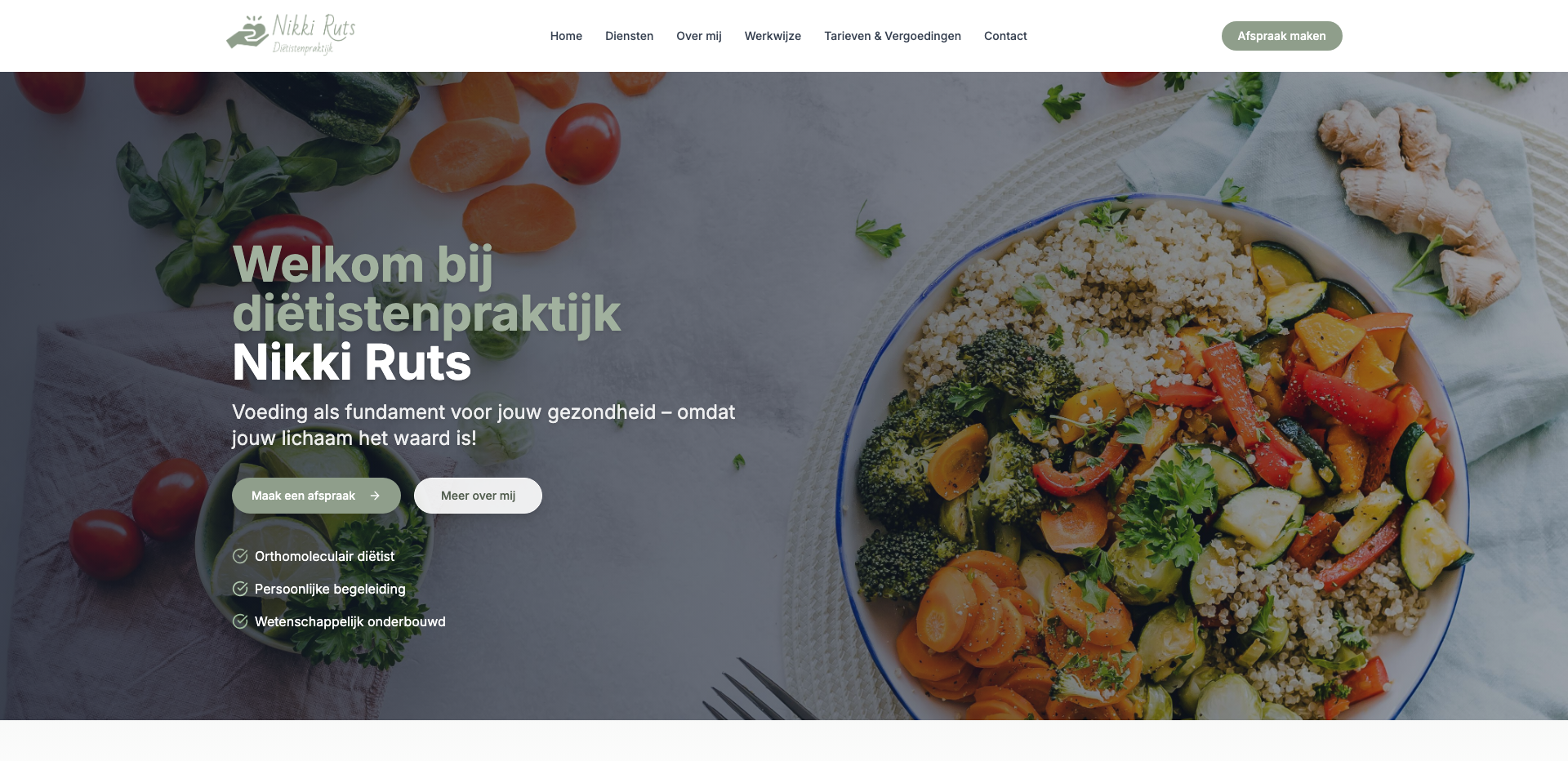 Diëtistenpraktijk Nikki Ruts