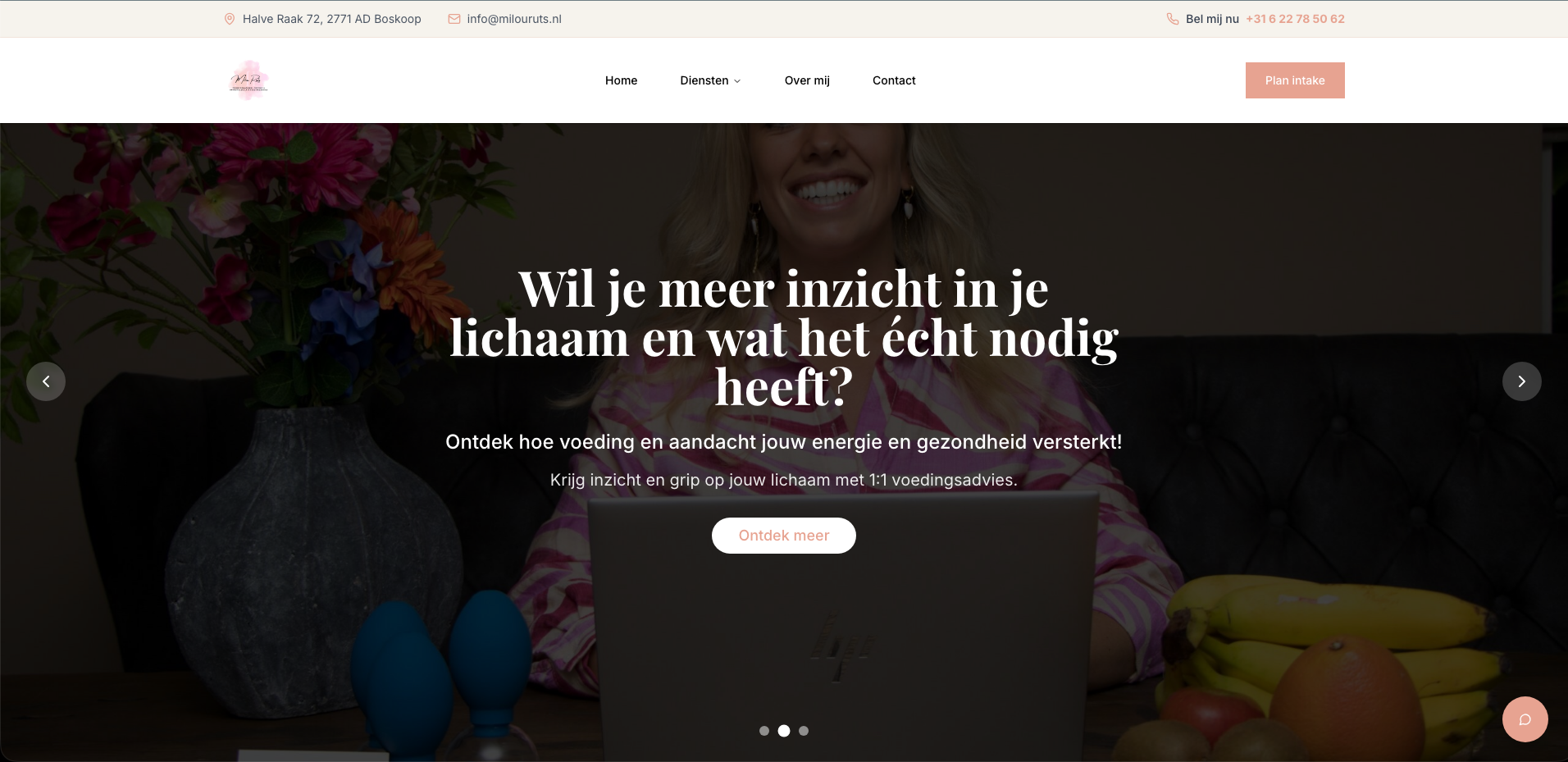 Milou Ruts | Transformational Cupping en Orthomoleculair Voedingsadvies