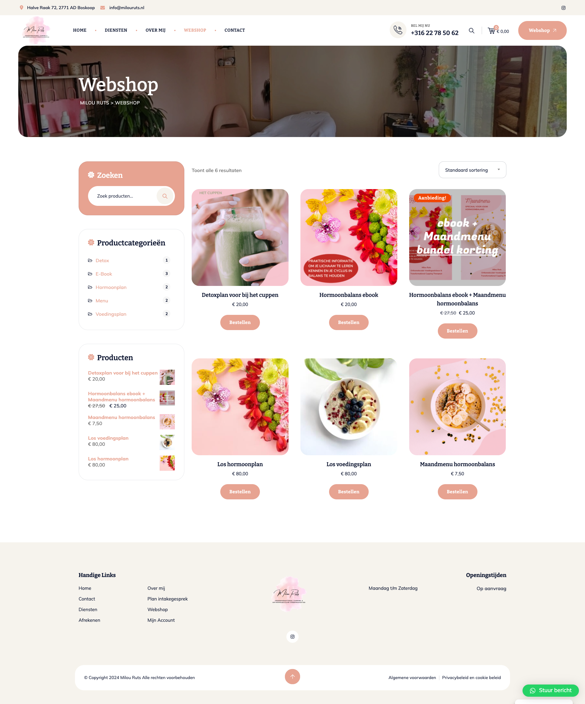 Milou Ruts | Transformational Cupping en Orthomoleculair Voedingsadvies - Afbeelding 3