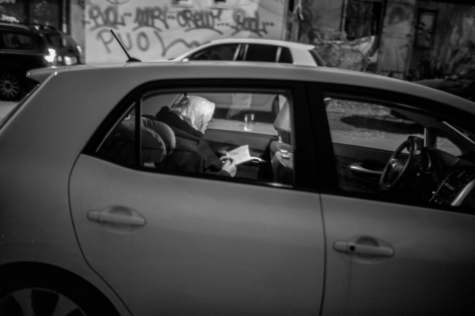 A Quiet Moment in the City