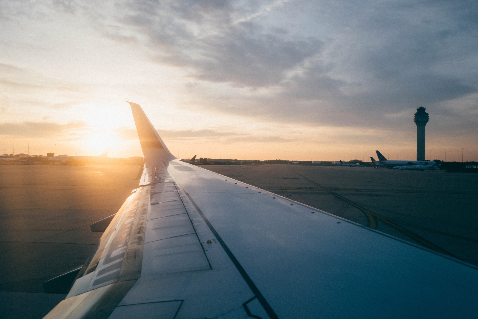 Dawn at the Airport