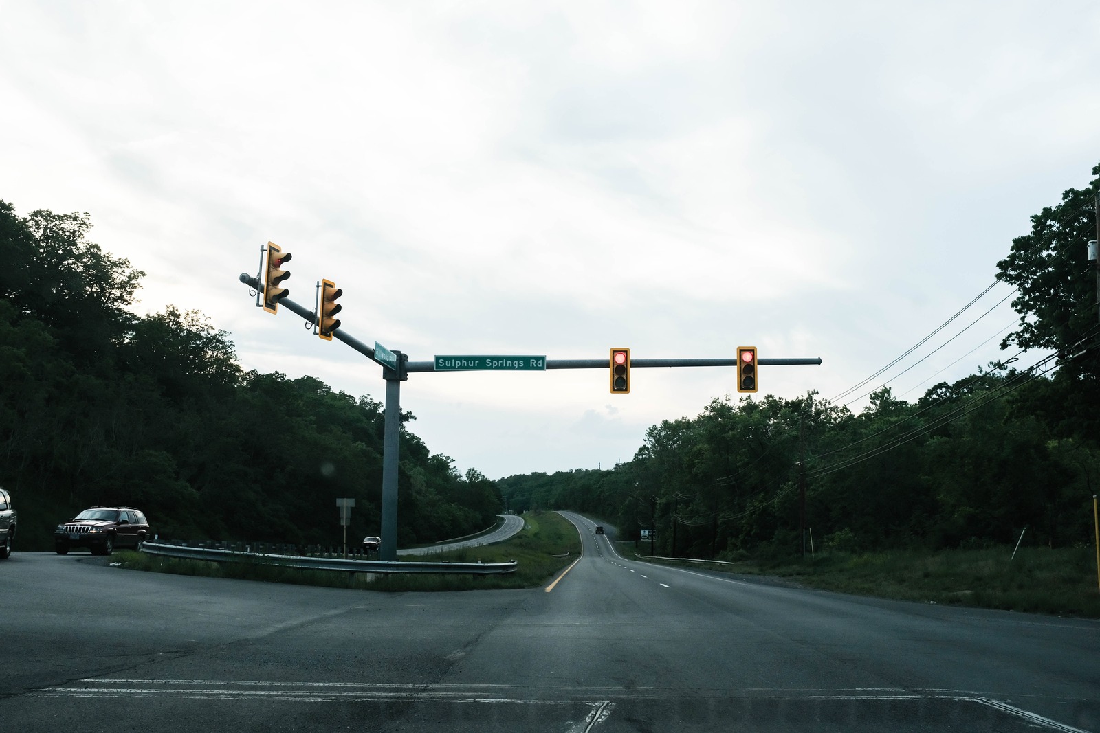 Crossroads at Dusk