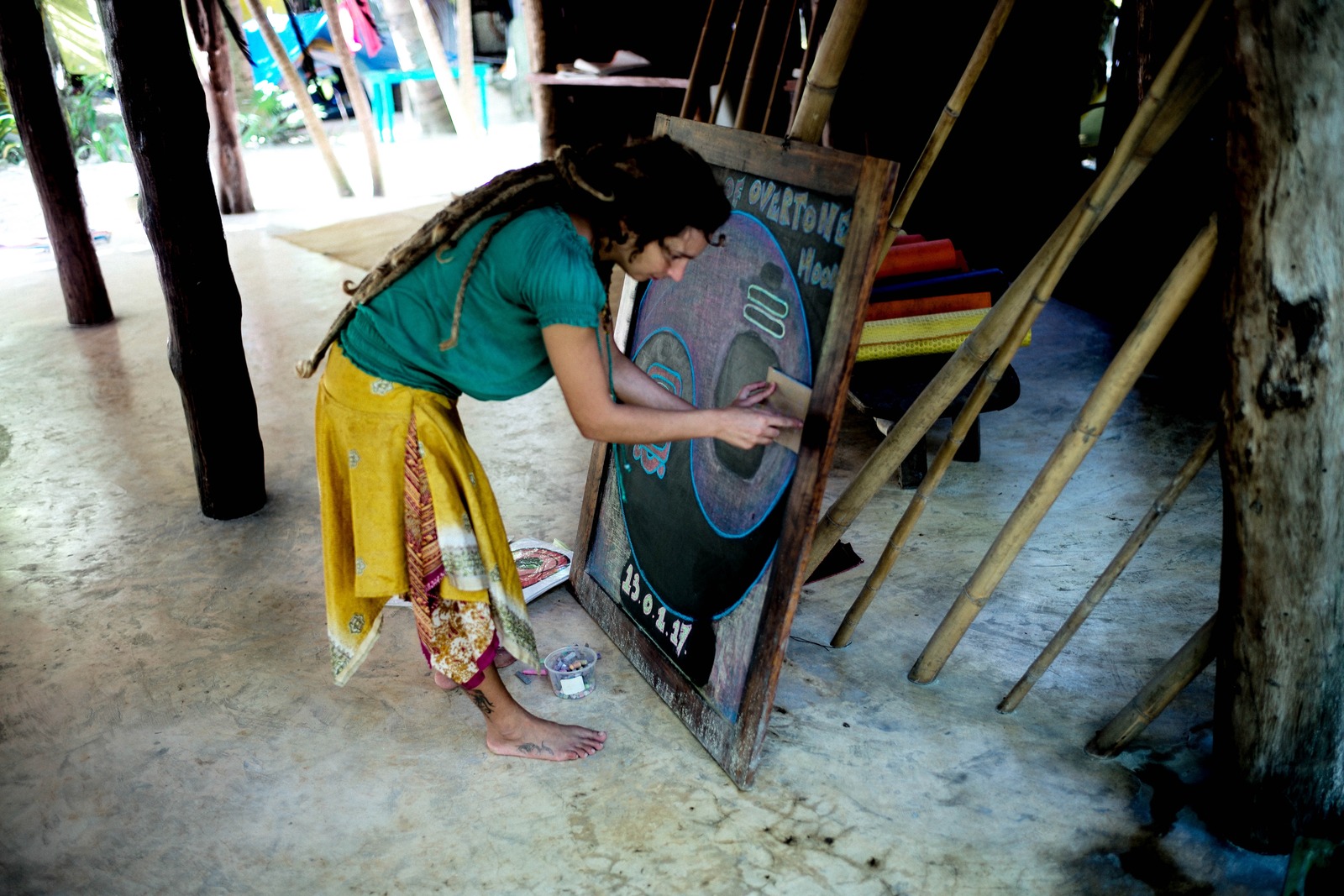 The Artist at Work